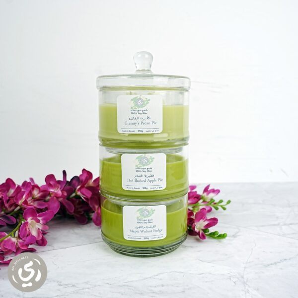 3x1 candle green